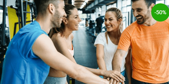 Nové fitness centrum - vstup