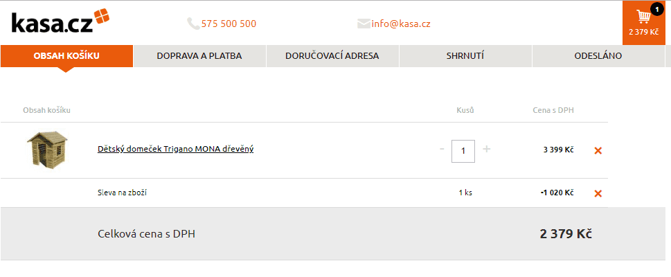 Dětský domeček Trigano MONA dřevěný