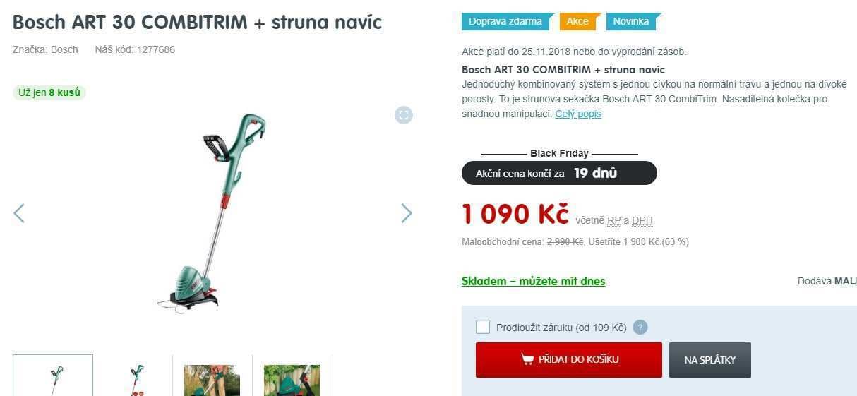 Strunová sekačka Bosch Combitrim