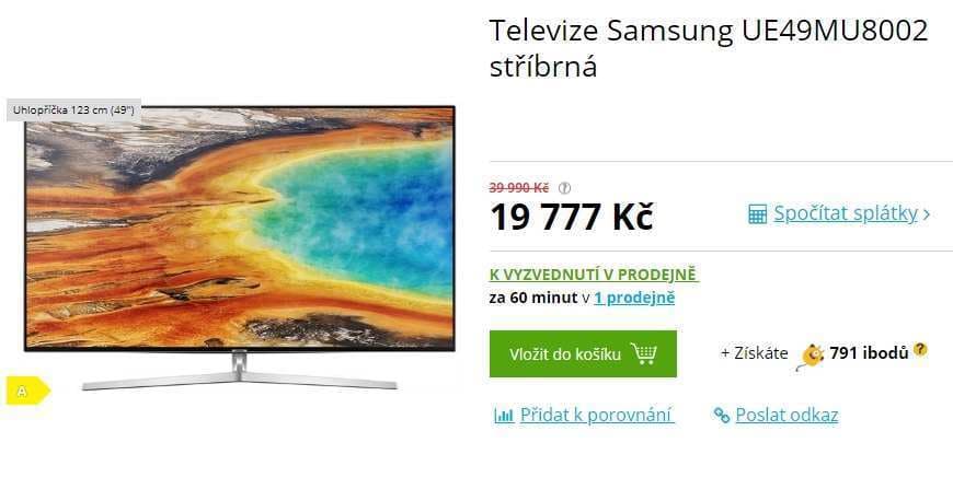 Ultra HD, Smart, 123 cm, Samsung 8