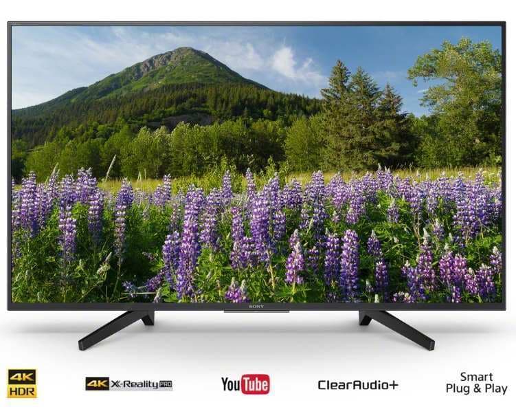 Ultra HD TV, HDR, Smart, 139 cm, SONY