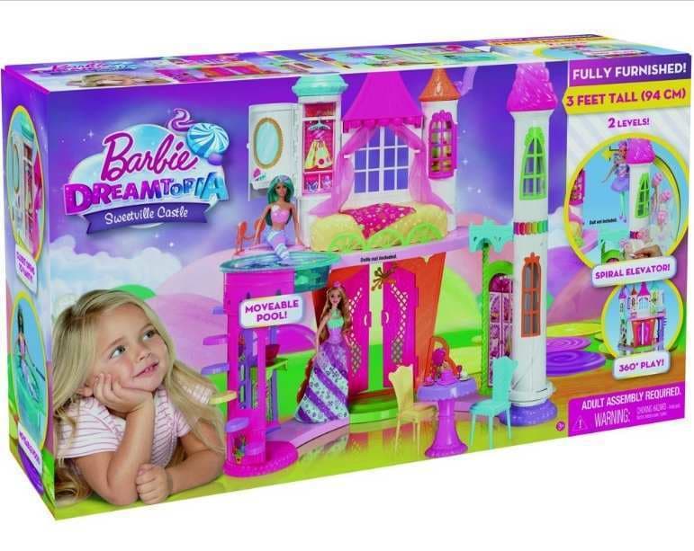 Velký herní set s hradem MATTEL BARBIE