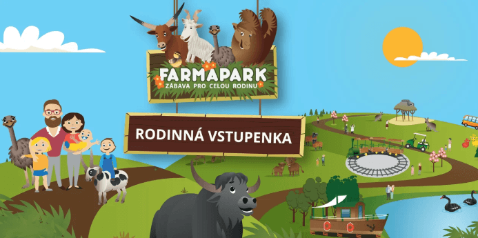 Rodinné vstupenky do Farmaparku