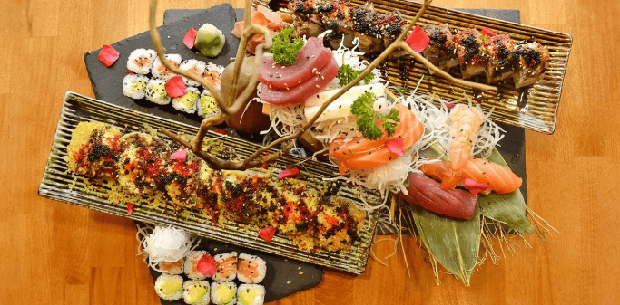 Degustační sushi set pro dva