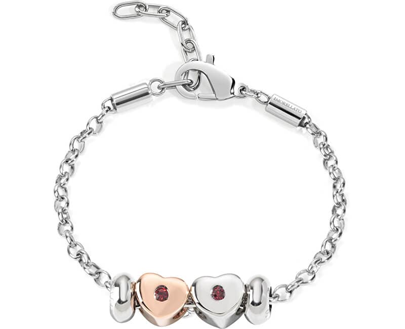Náramek Morellato Drops Hearts SCZ452