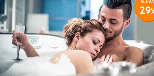 Romantická privátní vířivka pro dva 