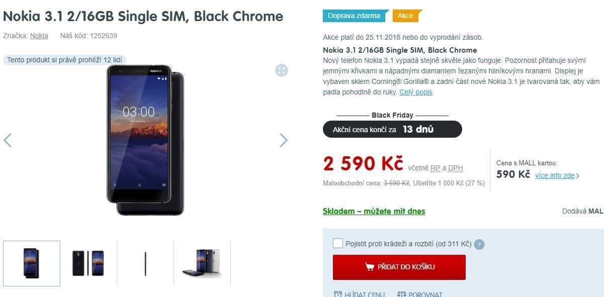 Nokia, 8x 1,5GHz, 2GB RAM, 5,2", NFC, LTE