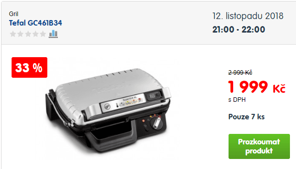 Kontaktní gril Tefal GC461B34
