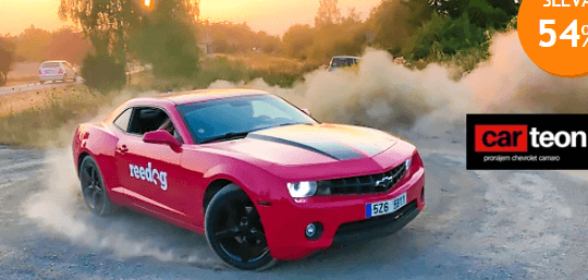Jízda ve voze Chevrolet Camaro