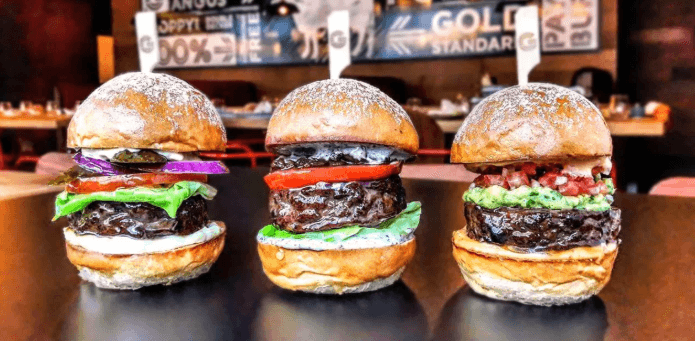 Tasting menu s miniburgery pro dvě osoby