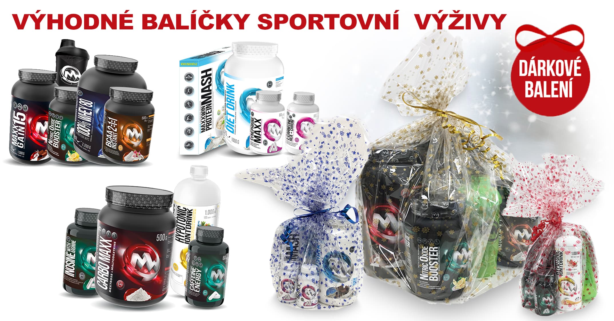 Výhodné balíčky sportovní výživy