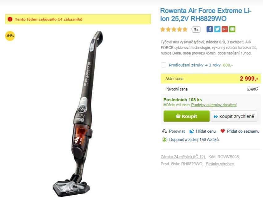 Rowenta Air Force Extreme Silence