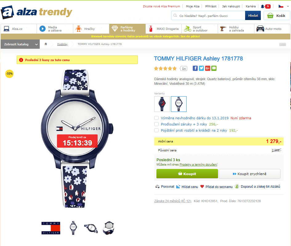 Dámské hodinky TOMMY HILFIGER Ashley