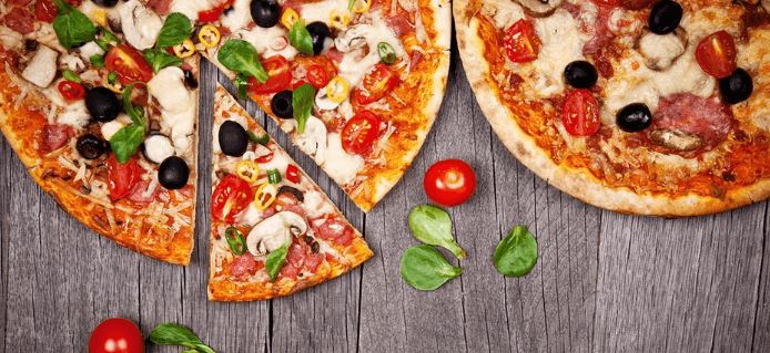 2× pizza dle výběru, průměr 33 cm vč. rozvozu