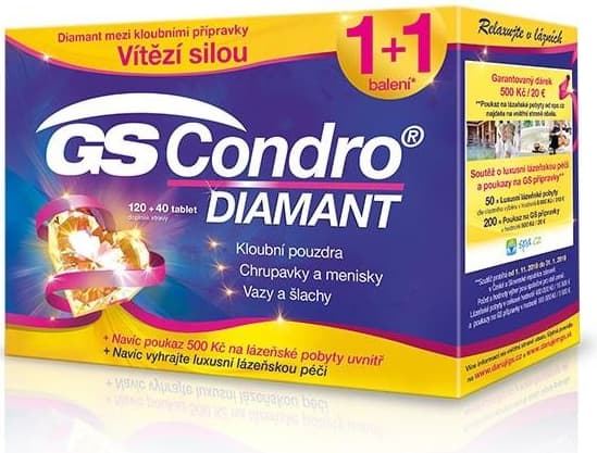 Vánoční balení GS Condro Diamant 160 tbl