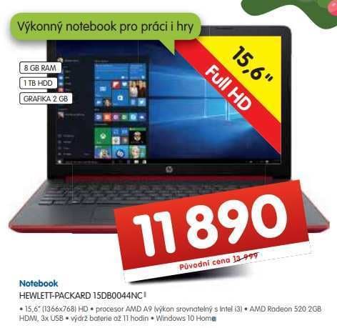 HP, až 3,7GHz, 8GB RAM, 2GB grafika, 15,6"