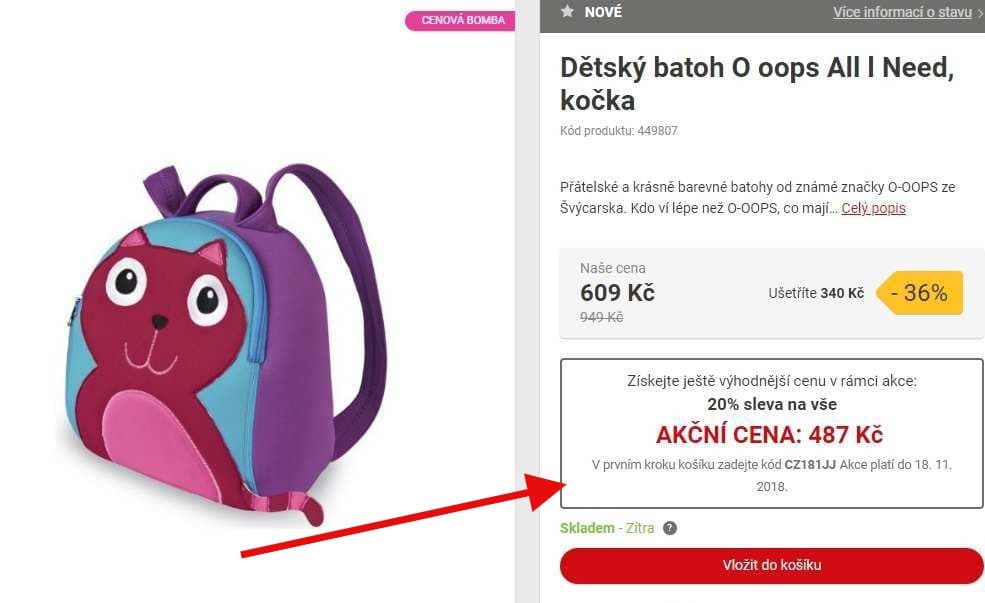 Baťůžek O oops All l Need Cat Kočka 