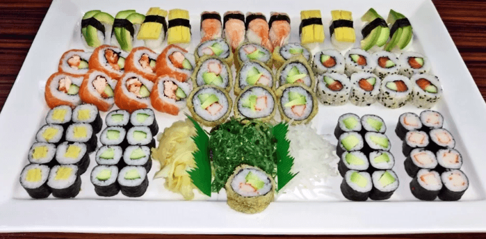 Sushi sety se 48 kusy