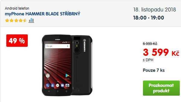 myPhone HAMMER, 8x 1,3GHz, 3GB RAM