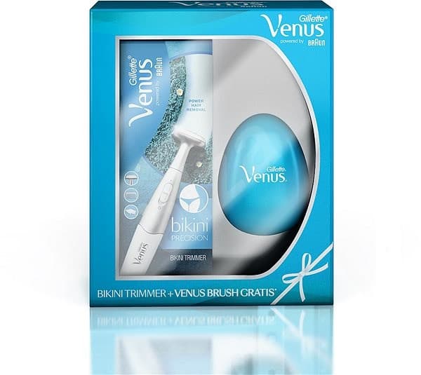 Sada Venus Bikini Trimmer + Hair Brush