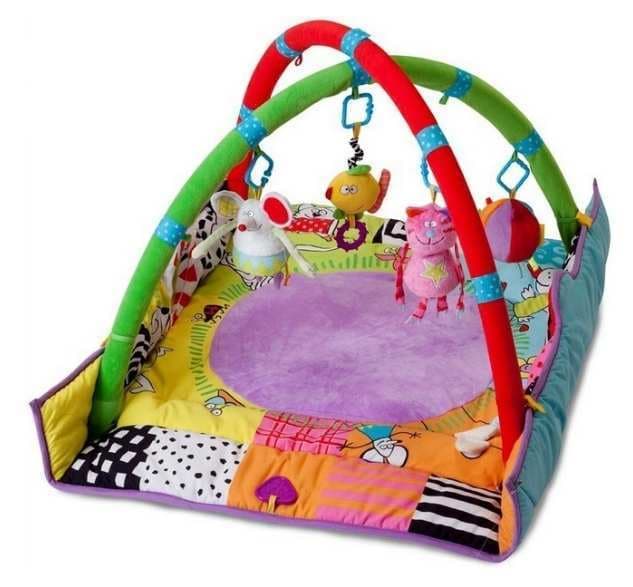 Hrací deka Taf toys s hrazdičkou a aktivitami