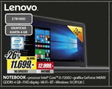Lenovo, i5, 3,1GHz, 4GB Nvidia, 15,6", 2TB HDD