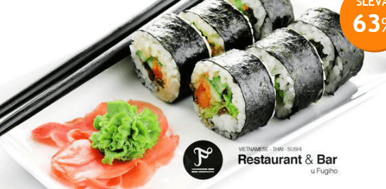 Asijská pochoutka sushi
