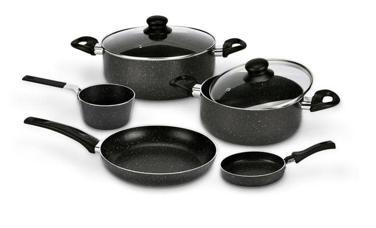 Sada nádobí TORO Marble 7ks