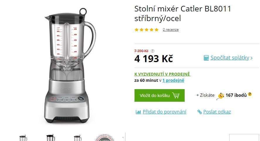 Stolní mixér Catler BL 8011
