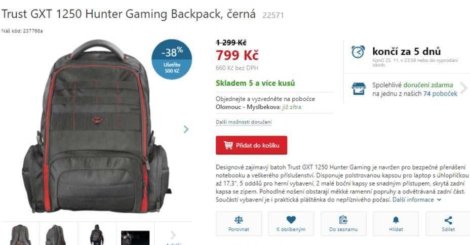 BatohTrust GXT 1250 Hunter Gaming