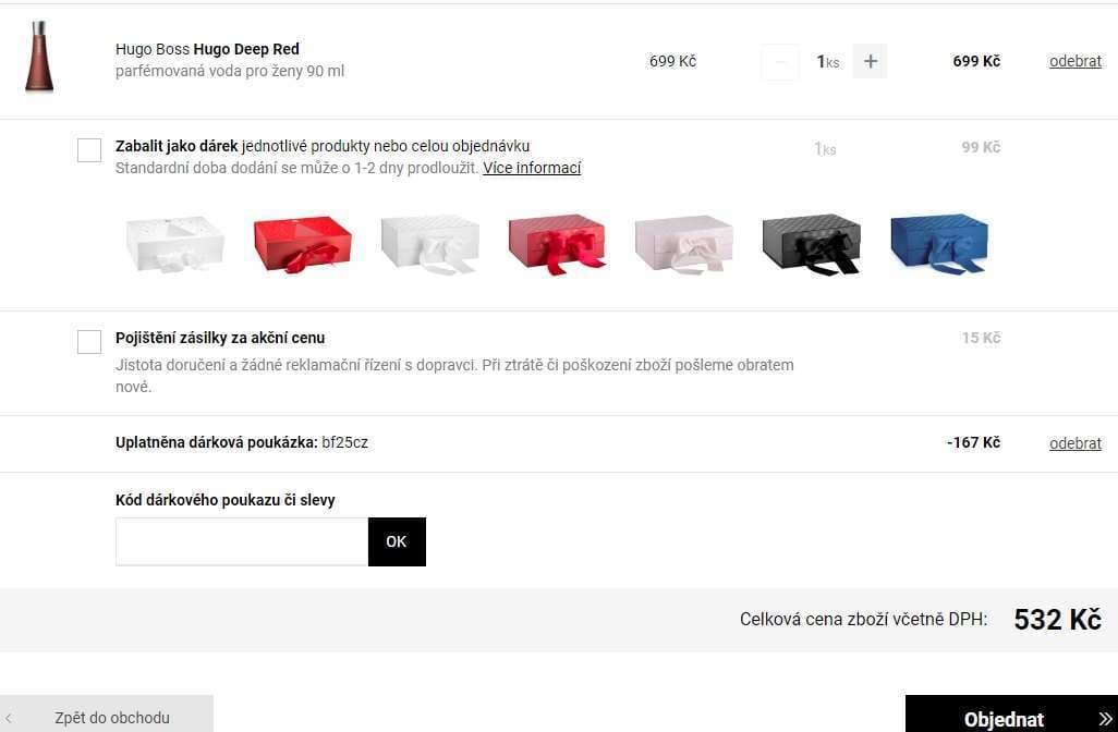 Hugo Boss Deep Red - EDP 90 ml