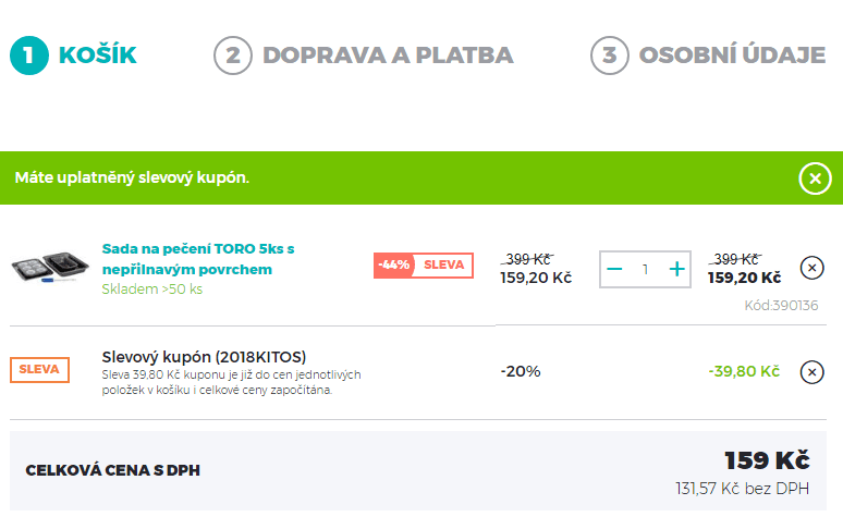 Sada na pečení Toro 5 ks