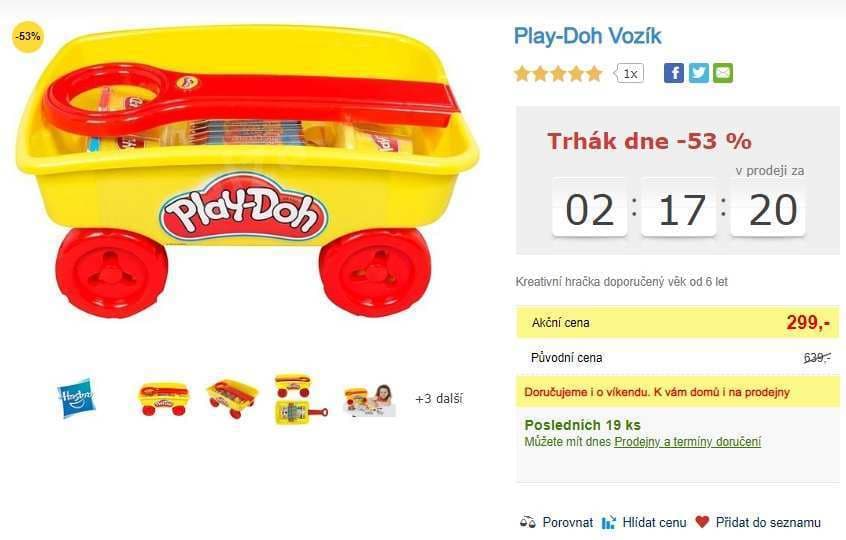 Play-Doh Vozík s příslušenstvím