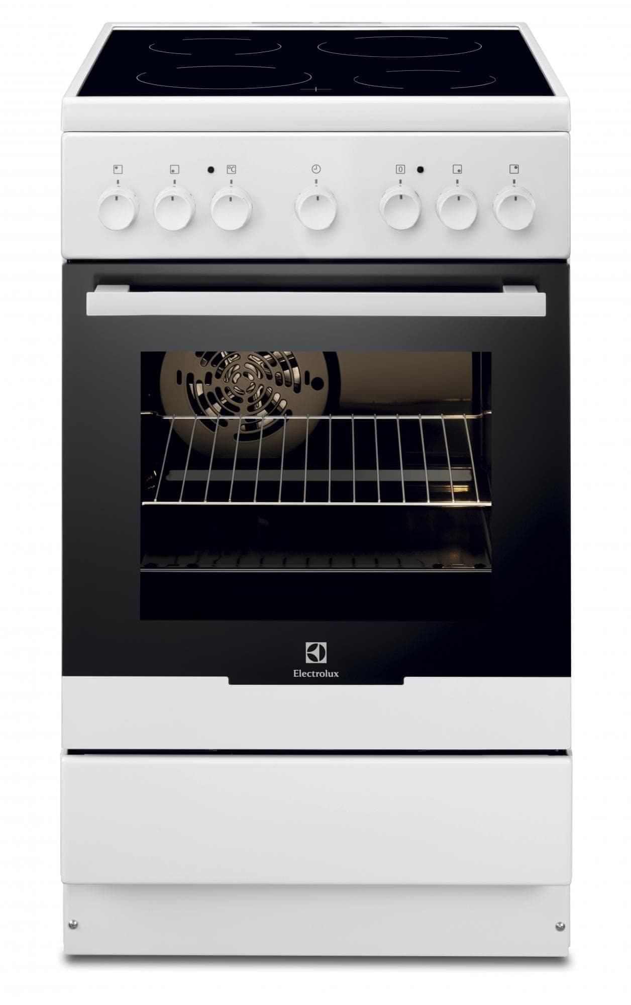 Sklokeramický sporák Electrolux, gril, horkovzduch