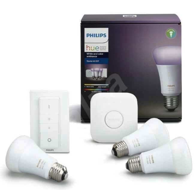 Philips Hue, starter pack, 10W E27