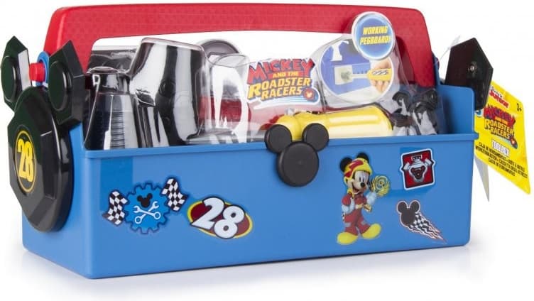 Box na nářadí Mickey a rázní závodníci