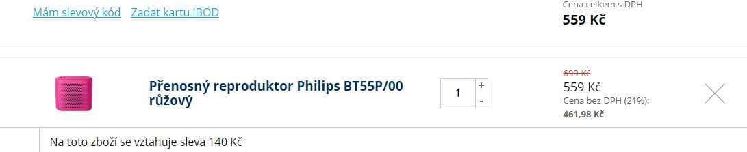 Bezdrátový reproduktor Philips