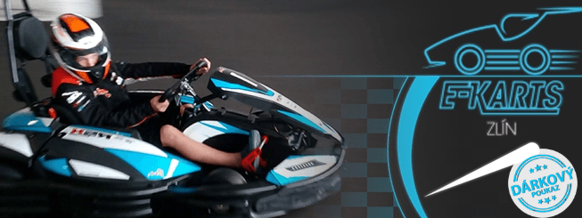 3 jízdy na zbrusu nových motokárách