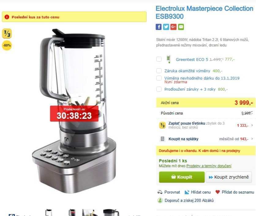Mixér Electrolux ESB 9300