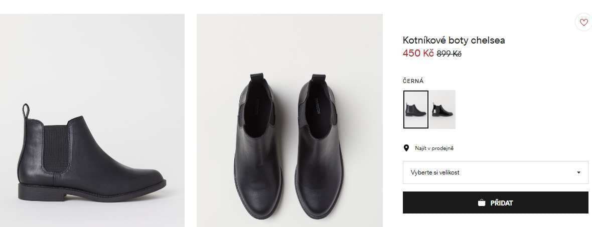 Cyber Monday v H&M, -70% + DZ