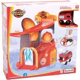 Hasičská stanice hrací set + autíčko