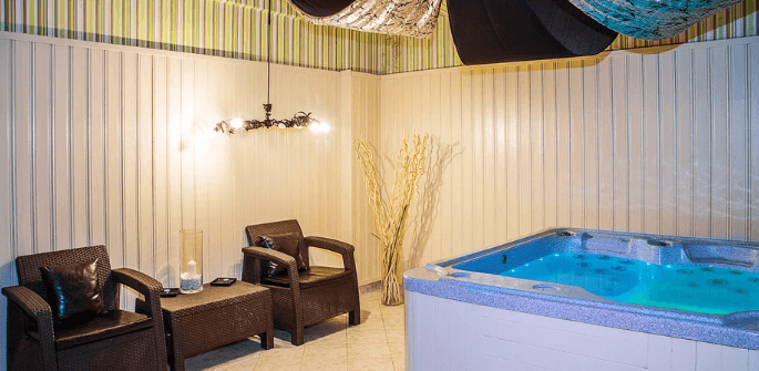 50 min privátního wellness s fondue a sektem pro 2