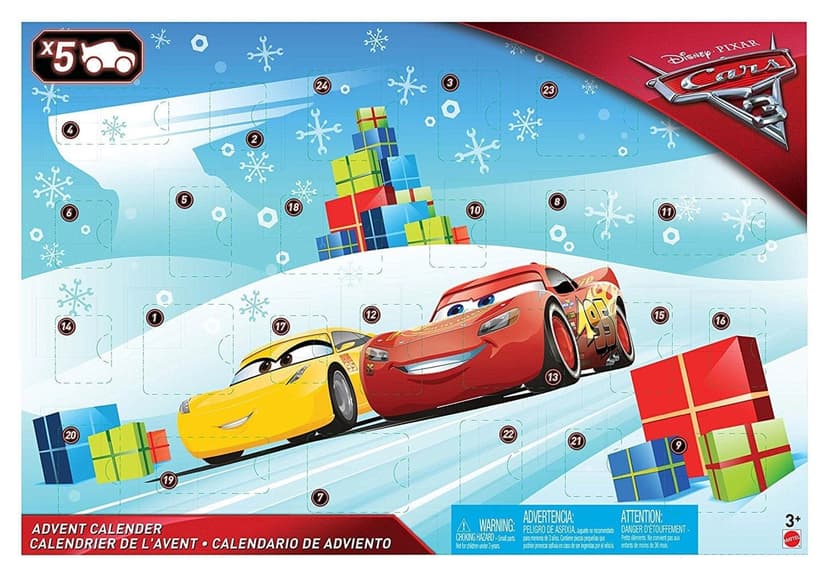 Adventní kalendář Mattel Cars 3