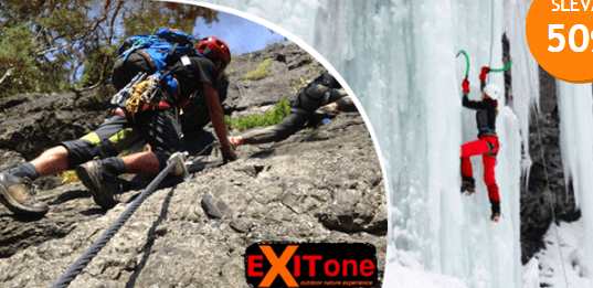 Via Ferrata - praktický kurz lezení na Vodní bráně