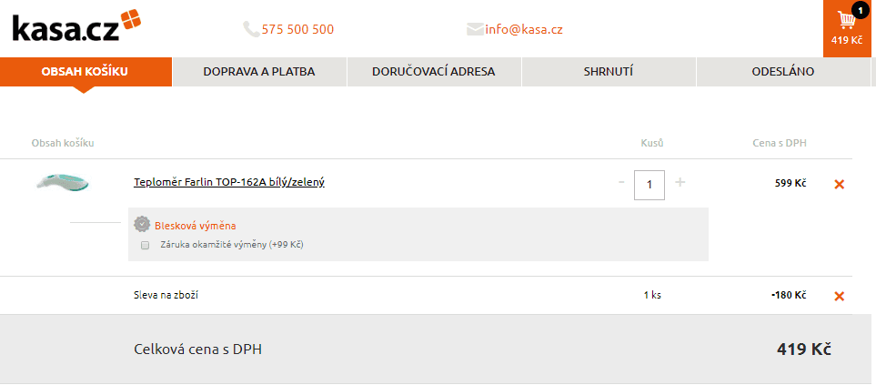 Digitální teploměr Farlin TOP-162A