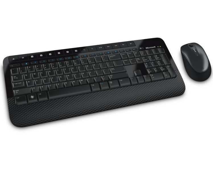 Set bezdrátové klávesnice a myši Microsoft
