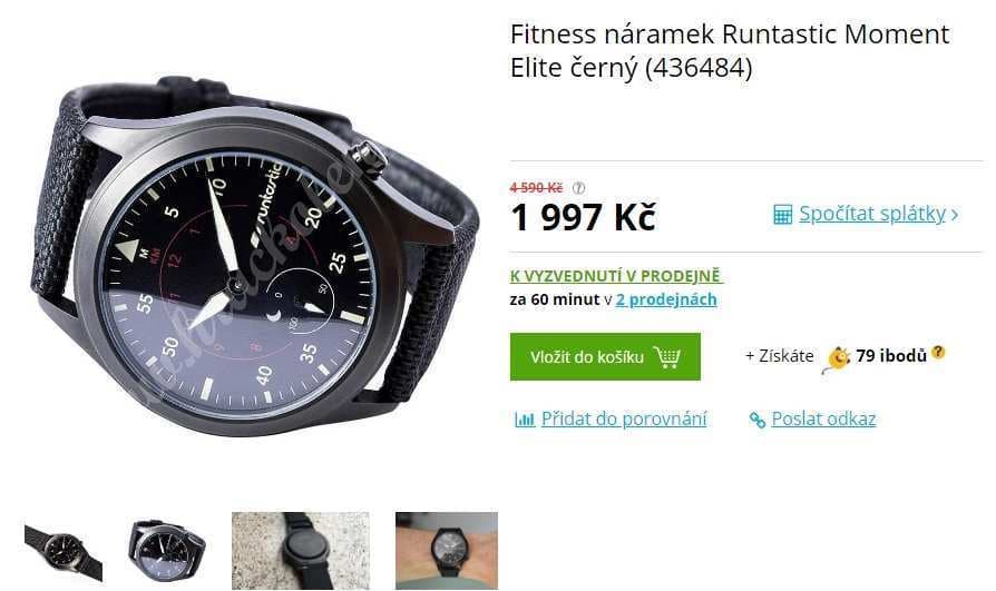 Fitness hodinky Runtastic Moment Elite 