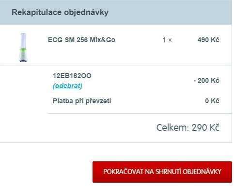 Smoothie mixér ECG SM 256 Mix&Go