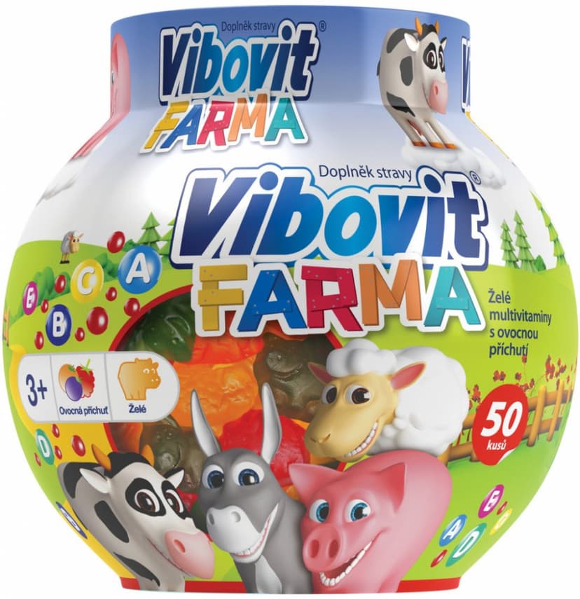 Vibovit želé 50 ks - akce 1+1 zdarma