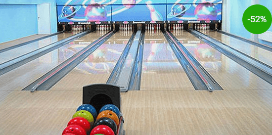 Hodina bowlingu na nejmodernější bowlingové dráze